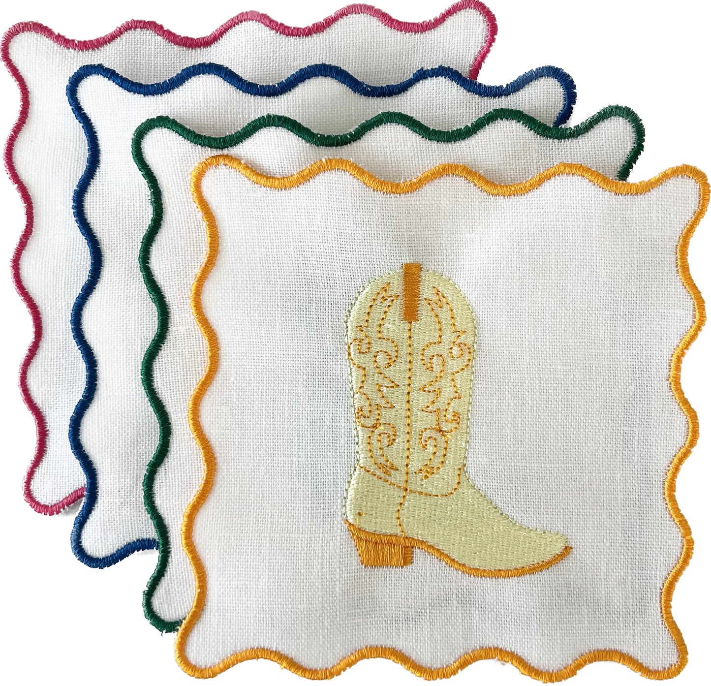 Cowboy Boot Cocktail Napkins