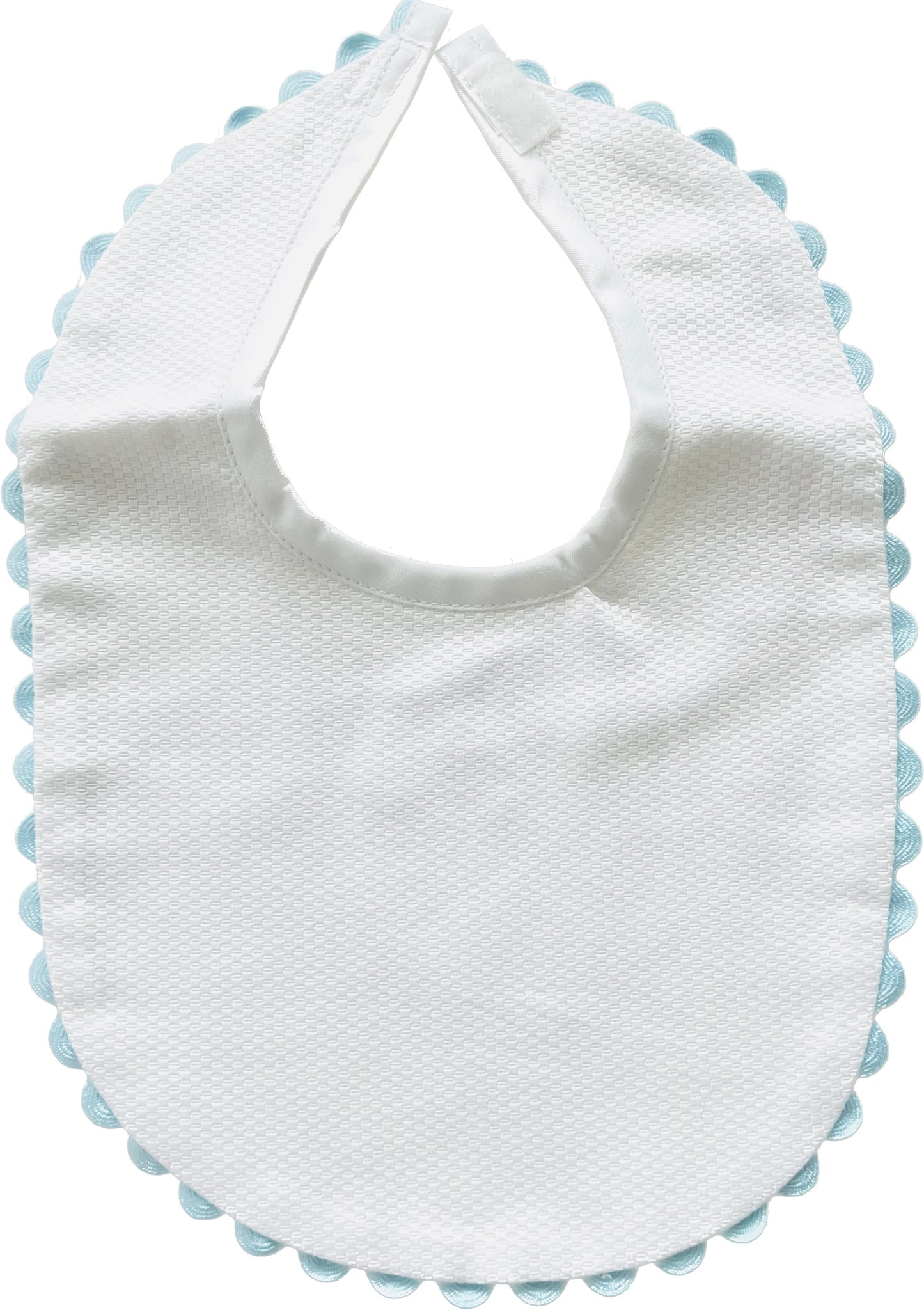 Scalloped Baby Bib