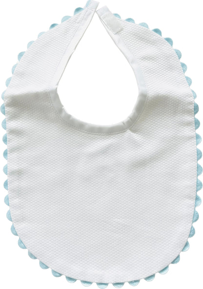 Scalloped Baby Bib