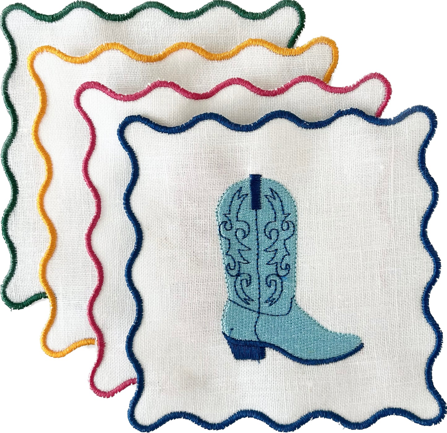 Cowboy Boot Cocktail Napkins