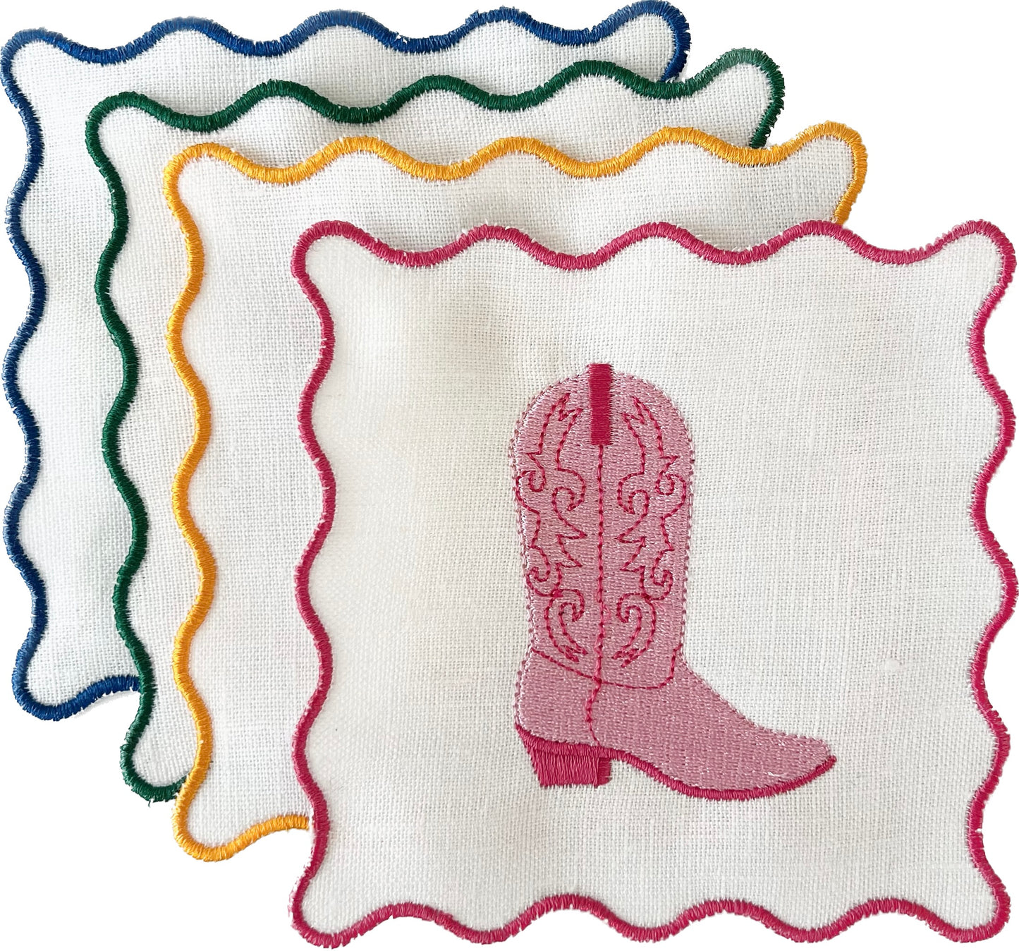 Cowboy Boot Cocktail Napkins